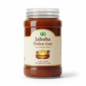 Jahoba Nolen Gur – 1kg | Pure Liquid Palm Date Jaggery