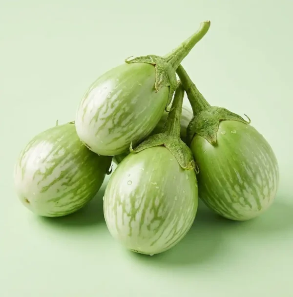 Round Green Brinjal <br><strong>সবুজ বেগুন গোল</strong>
