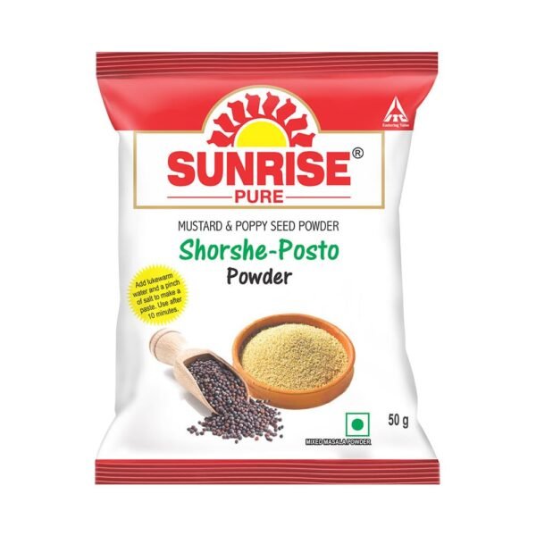 Sunrise Pure Shorshe Posto Powder (50g)