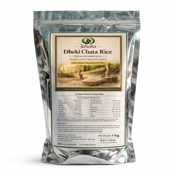 Jahoba Dheki Chata Rice (1kg) <br><strong>Premium Quality</strong>